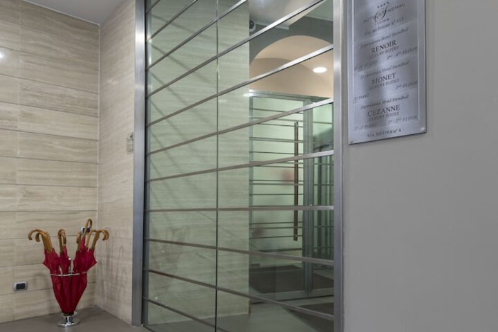 Interior entrance