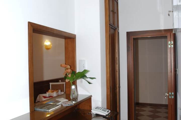 Interior entrance