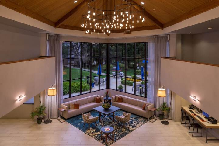 Lobby sitting area