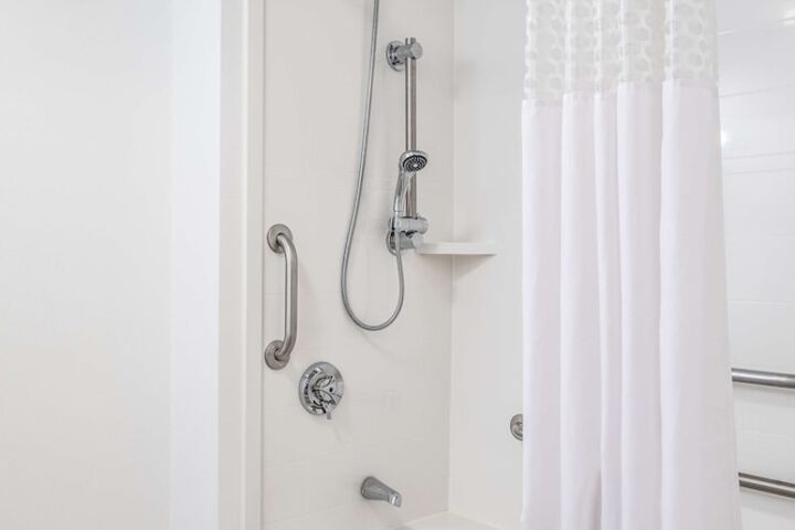 1 King Mobility Accessible Roll in Shower with Sofa Bed (5 of 22)