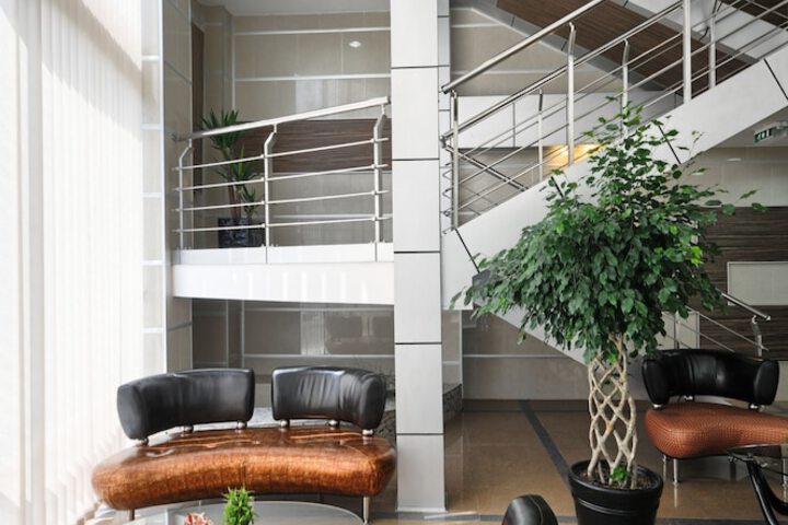 Interior entrance