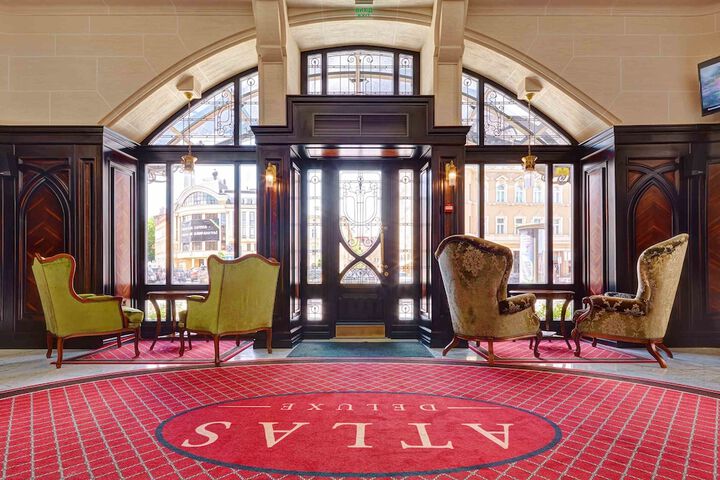 Interior entrance