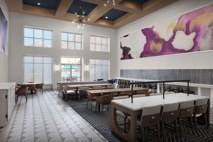 Breakfast area