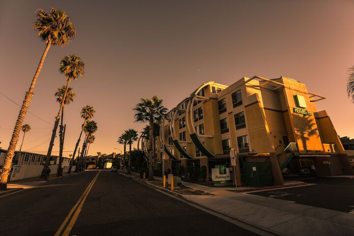 Front of property - evening/night