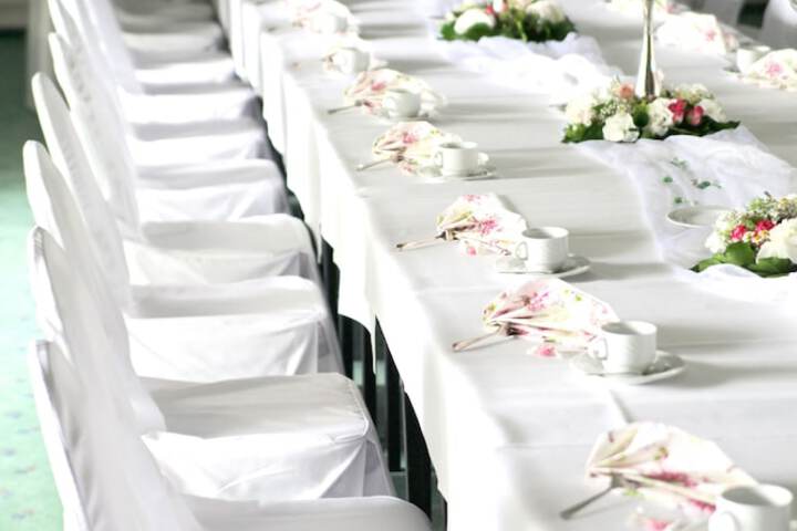 Indoor wedding