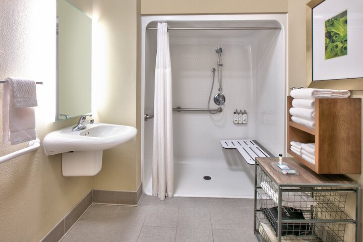 1 Bedroom Suite Mobility Accessible Roll in Shower (3 of 30)
