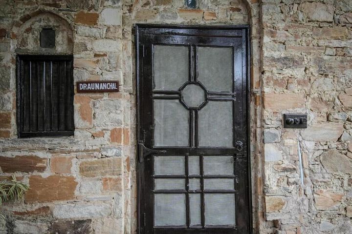 Interior entrance