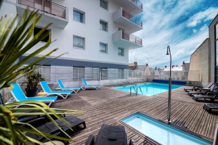 Exterior of Comfort Aparthotel Saint-Nazaire Les Portes de l Ocean