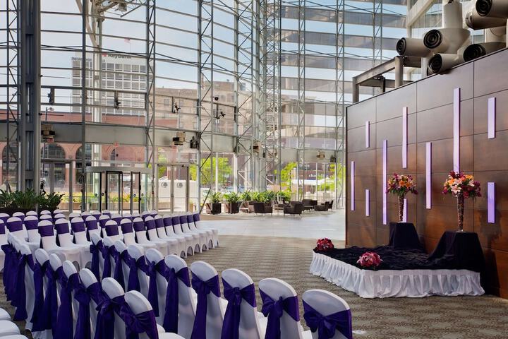 Reception hall