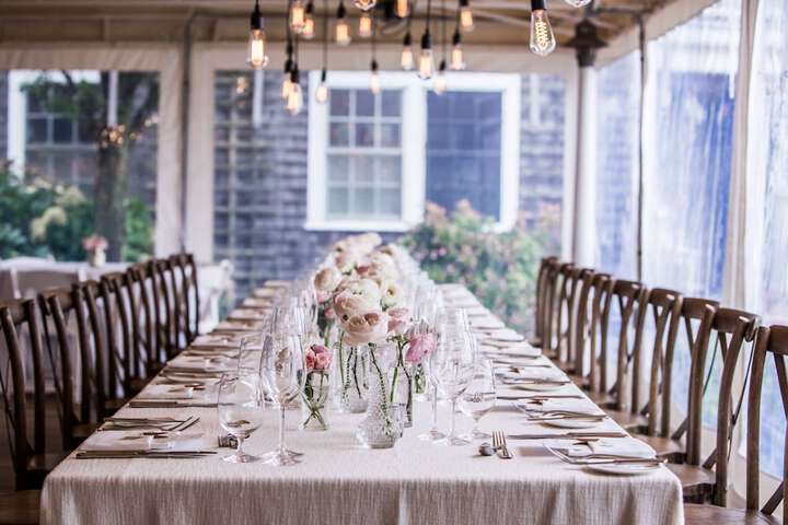 Indoor wedding