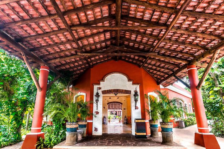 Interior entrance
