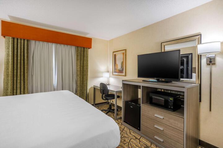 Suite 1 King Bed 2 Flat Screen Tvs Lounge Chair Sofa Microwave and Refrigerator WiFi Full Breakfast (3 of 9)