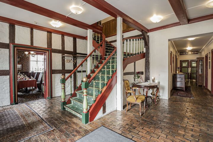 Interior entrance