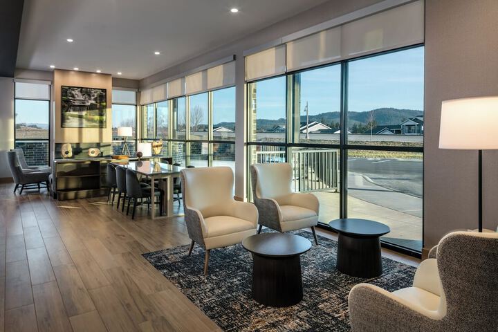 Lobby sitting area