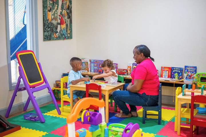 Children's play area - indoor