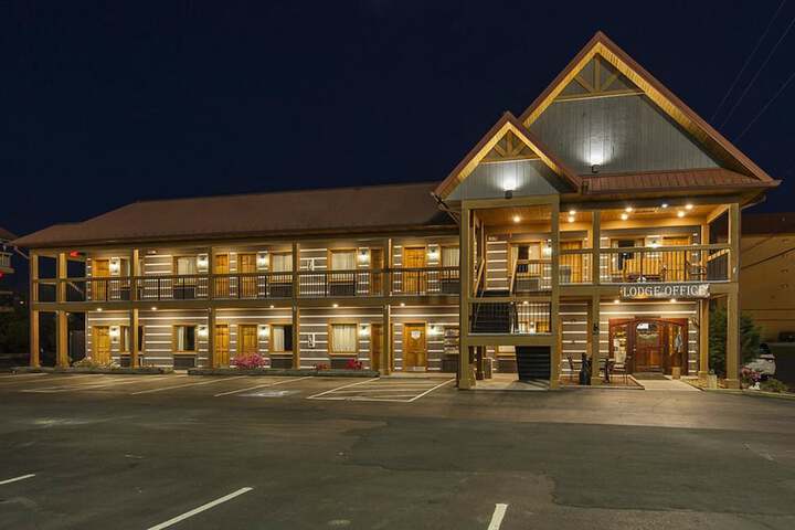 Front of property - evening/night