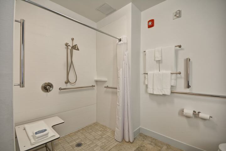 1 King Standard Mobility Accessible Roll in Shower (1 of 8)
