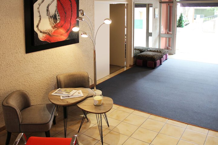 Lobby sitting area