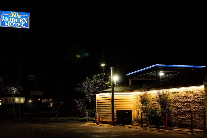 Exterior of Modern Motel