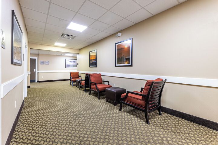 Lobby sitting area