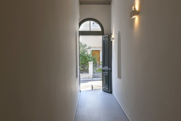 Interior entrance