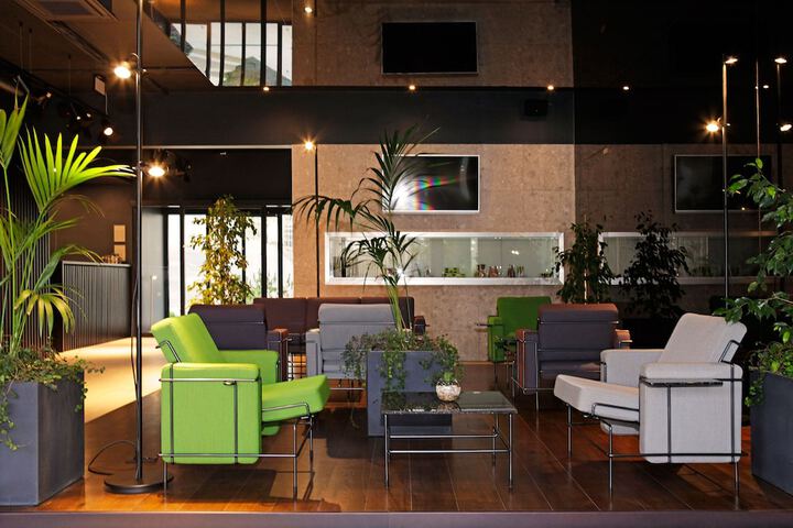 Lobby sitting area