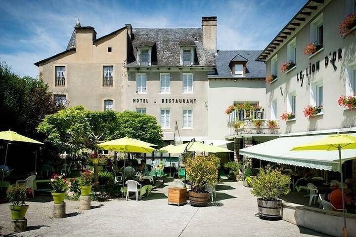 Hotel Le Lion Dor in Saint-Geniez-d'Olt-et-d'Aubrac