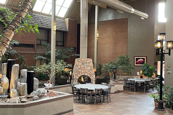 Lobby sitting area