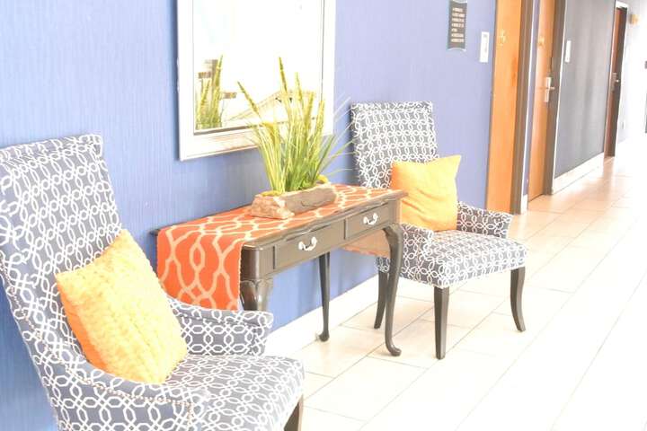 Lobby sitting area