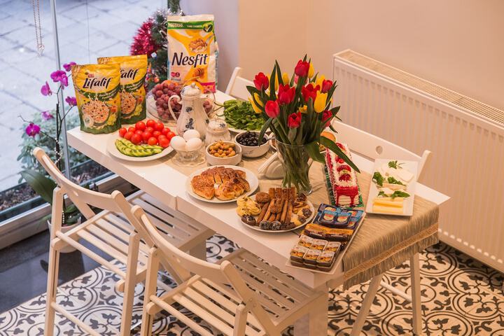 Breakfast area