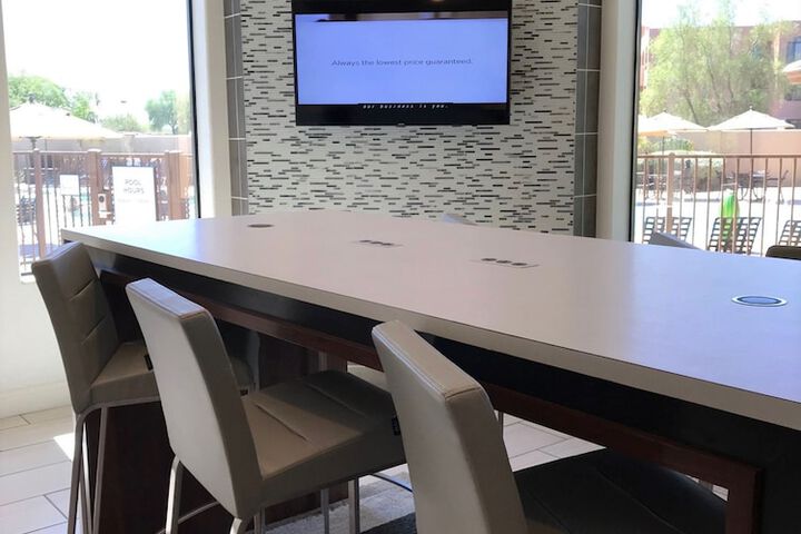 Lobby sitting area