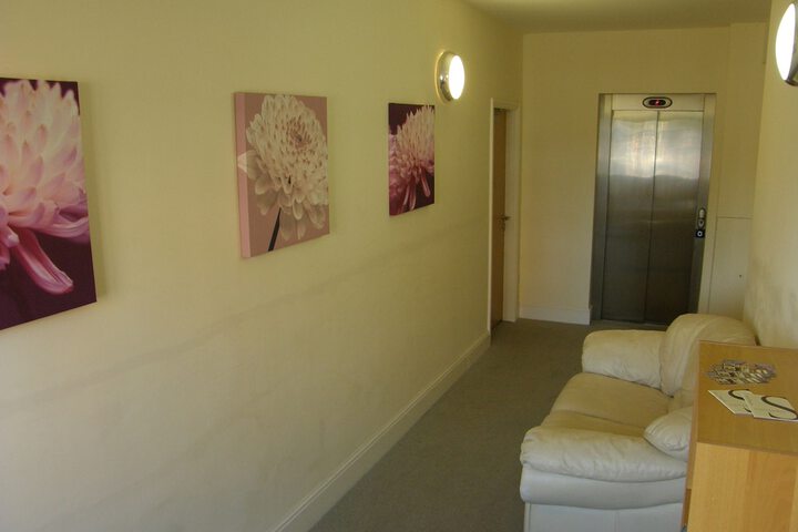 Interior entrance