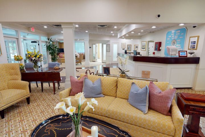 Lobby sitting area