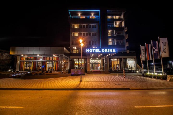 Exterior of Drina Hotel