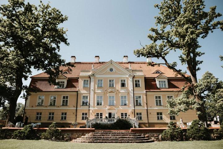 Exterior of Malpils Manor