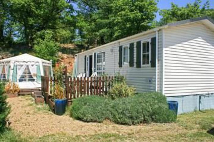 Bungalow With in Aiguines With Wonderful Lake View Pool A