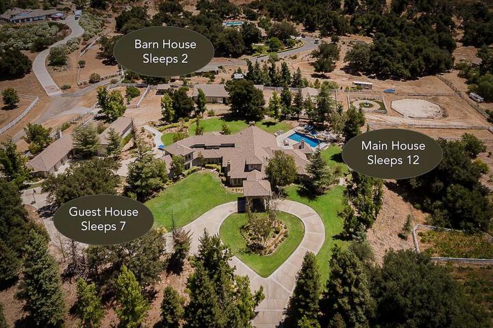 Exterior of The Oaktree Estate by Fieldtrip - 7 Acre Private Resort with Lake Pool Vineyard