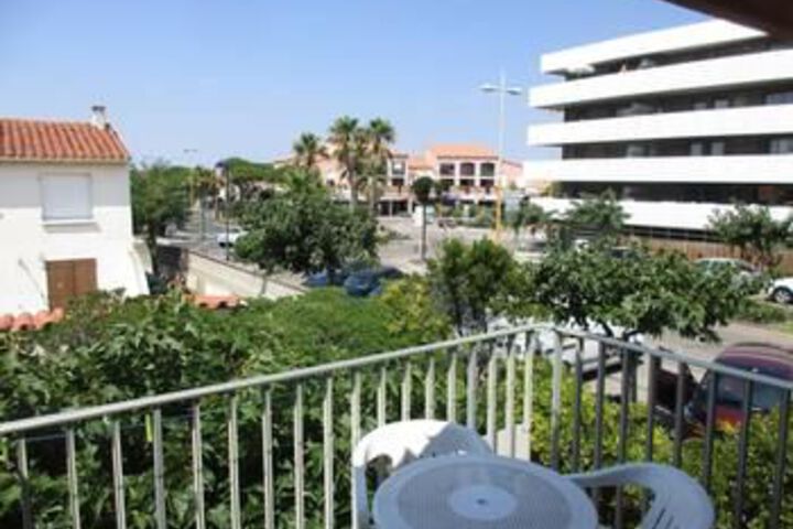 Image of Studio in Le Barcarès With Wonderful sea View and Furnished Balcony
