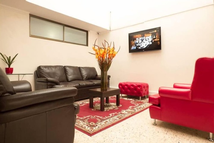 Lobby sitting area