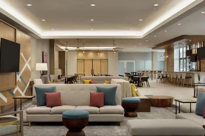 Lobby sitting area