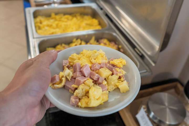 Breakfast buffet