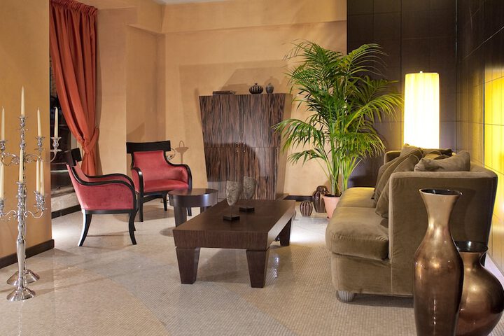 Interior entrance