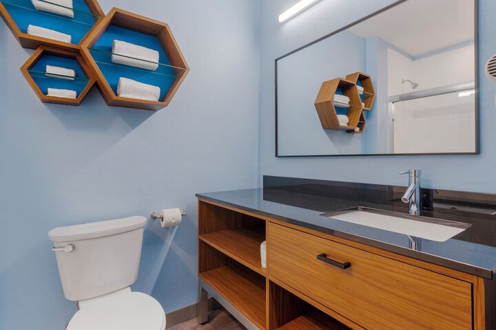 ADA Accessible Studio 1 Queen Bed with Roll in Shower (18 of 20)
