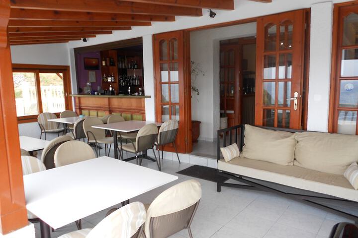 Interior entrance