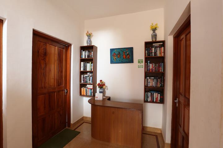 Interior entrance