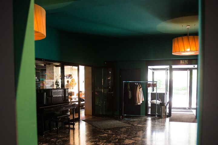 Interior entrance