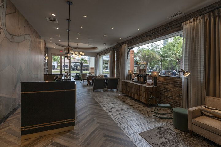Lobby sitting area