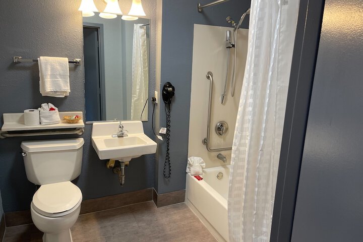 1 King Bed High Speed Internet Accessible Microwave, Refrigerator Work Desk Continental Breakfast (6 of 12)