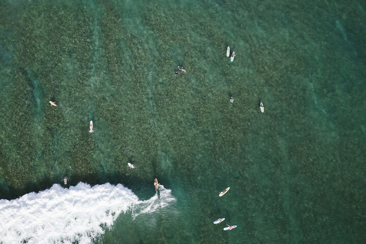 Surfing/boogie boarding