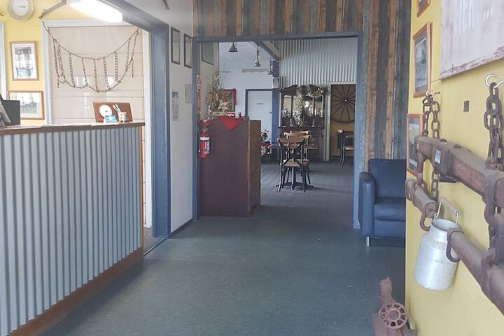 Interior entrance